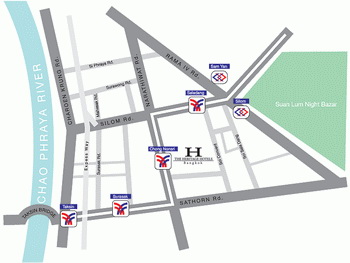 Thailand, Bangkok, The Heritage Bangkok Silom